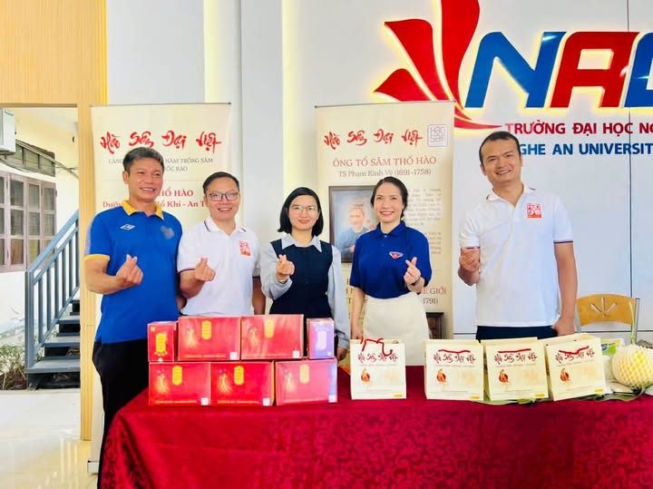 HTX Hào Sâm tại cuộc thi Nhà nông khởi nghiệp sáng tạo Nghệ An 2026